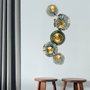Wallity Sensuale - Escultura de pared de metal multicolor